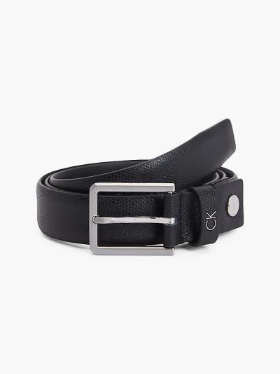 Calvin Klein Táskák & Kiegészítők HU611723 | Calvin Klein Palmellato Bőr Férfi Öv Fekete